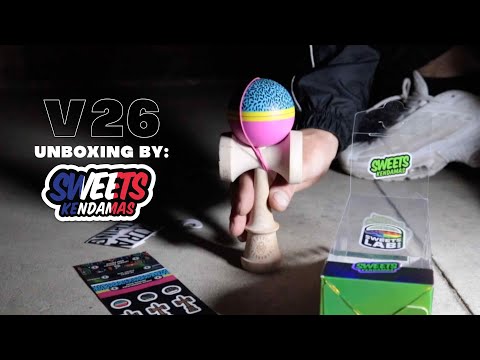 UNBOXING V26 Custom & test by Alexis Gras - Sweets Kendamas France
