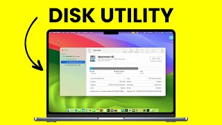 How to Open Disk Utility on MacBook?