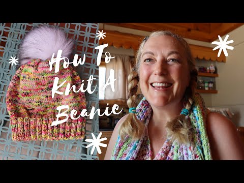 How to Knit a Beanie Hat with Circular Needles