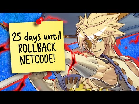 Getting ready for Guilty Gear Xrd's ROLLBACK RETURN!