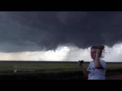5/24/2016 Dodge City Tornado #1 Timelapse