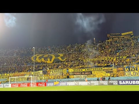 "Hinchada de Peñarol vs cerro largo + gol de Leo Fernández" Barra: Barra Amsterdam • Club: Peñarol • País: Uruguay