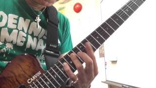 Sweep Picking Chord Form Style 6th Root E Major〜コードフォーム型のスウィープピッキングを弾いてみた。6弦ルートEメジャー le Bleu