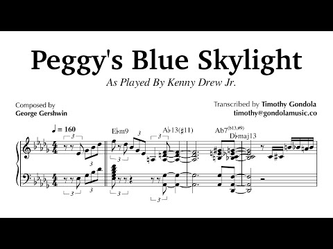 Kenny Drew Jr. plays Peggy's Blue Skylight