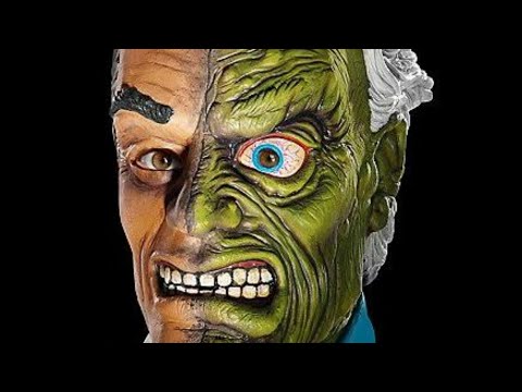 Two face sculpture # Time Lapse # in dark time escape