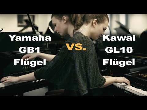 Flügel Vergleichstest Yamaha GB1 gegen Kawai GL10, Unterschiede, Gemeinsamkeiten, comparison Test