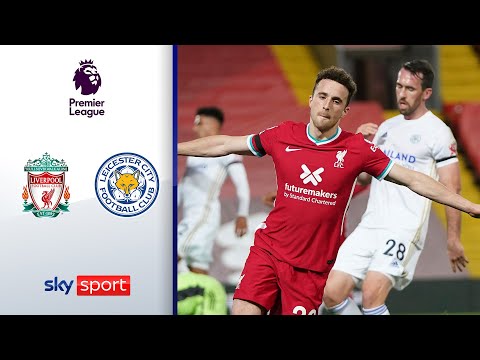 Jota-Rekord bei Liverpool-Sieg | FC Liverpool - Leicester City 3-0 | Highlights - Premier League