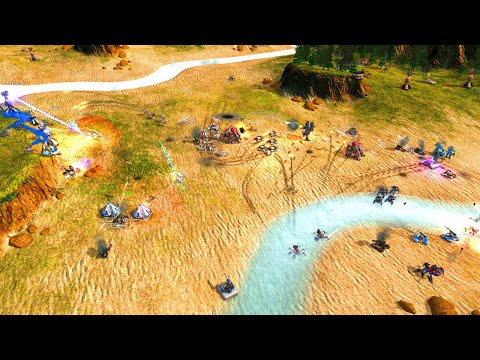 [Zero-K] Gameplay 2V2 (full match)