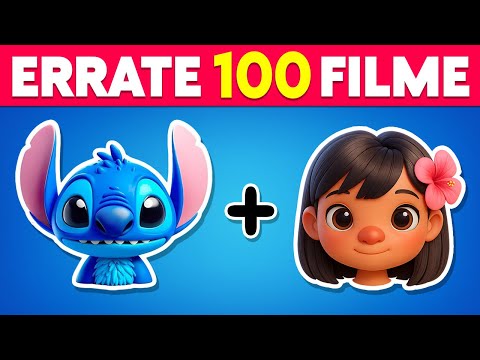 Errate 100 FILME beim EMOJI 🎬🍿 Lilo & Stitch, Minecraft, Sonic 3, Squid Game 3