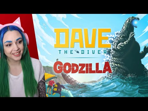 What's That Lurking In The Deep. Dave The Diver X Godzilla DLC Full Playthrough