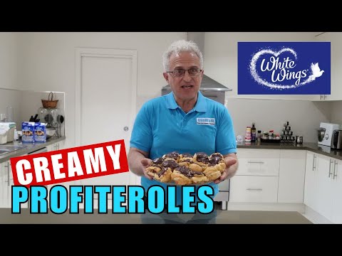 Great Tasting Profiteroles in an hour with White Wings & Cottee's! DIY