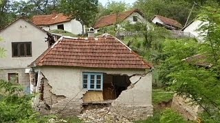 Subsiding waters reveal scale of devastation from Balkans flooding