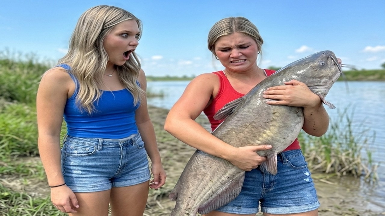 I finally caught a river monster! My biggest fish ever!