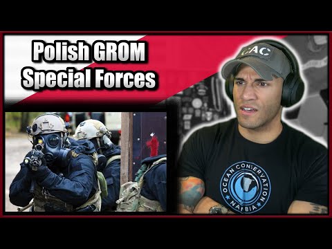 US Marine reacts to Polish GROM Special Forces