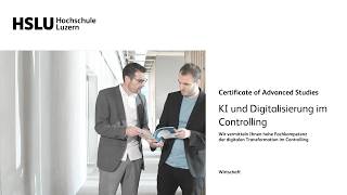 CAS KI und Digitalisierung im Controlling