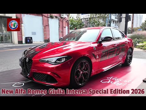Racing DNA in its Genes. Alfa Romeo Giulia Intensa Special Edition 2026