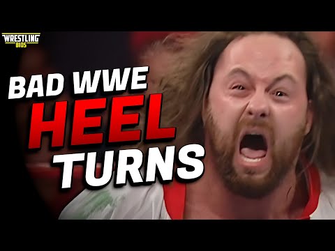 These WWE Heel Turns Were Pretty Awful...