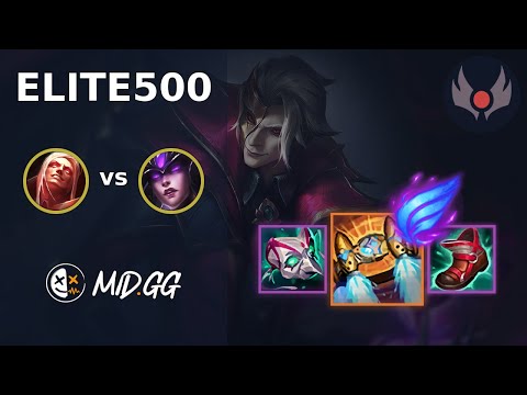 MID.GG: [ elite500 ] Vladimir MID vs Syndra | EUW GRANDMASTER | LOL Season 2024