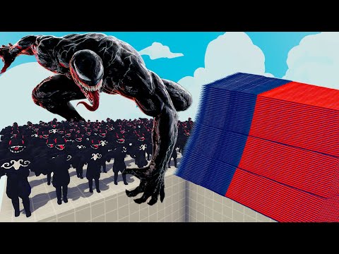 200x VENOM + 1x GIANT vs EVERY GOD - Totally Accurate Battle Simulator TABS