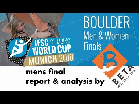 IFSC Climbing World Cup Munich 2018 - Bouldering Finals Report & Analysis