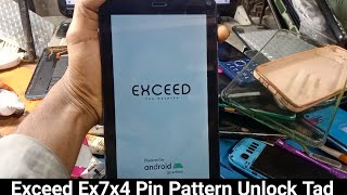 Exceed Ex7x4 Hard Reset Pin Pattern Unlock China Tab