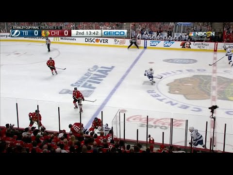 2015 Stanley Cup Final. Lightning vs Blackhawks. Game 4 highlights