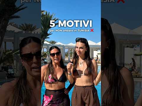 5 motivi per NON andare in TUNISIA 🇹🇳❌