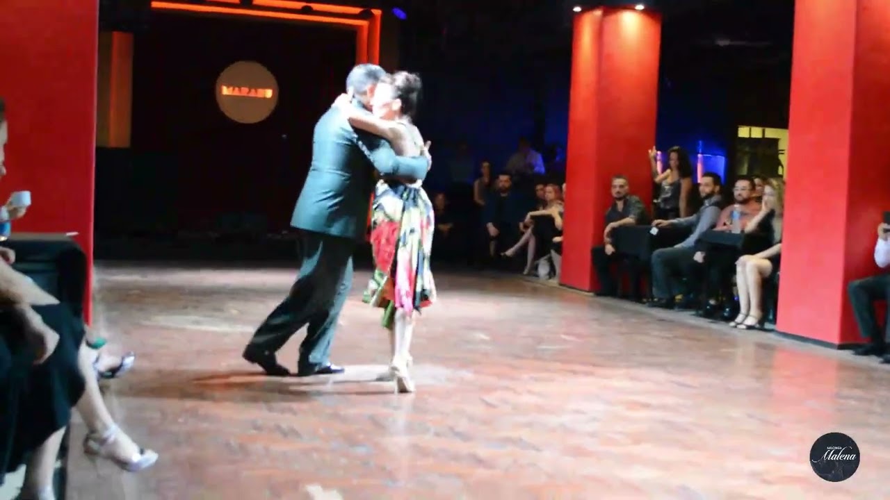 Eladia Cordoba & Andres Laza Moreno en Milonga Malena - Marabu !! 2/4