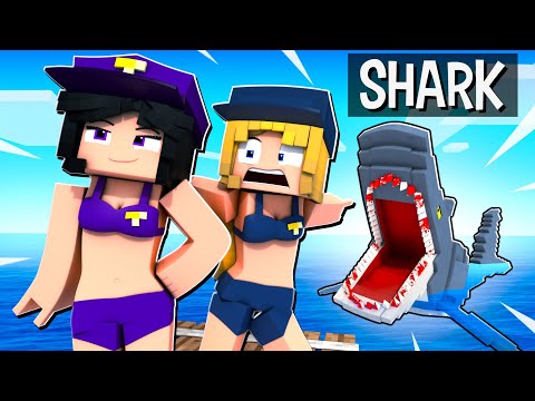 PURPLE GIRL'S SHARK ATTACK! 💦