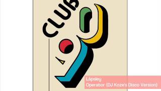 Låpsley ‎– Operator (DJ Koze&#39;s 12 Inch Extended Disco Version)