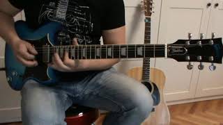 Video thumbnail for Gibson Goddess SG 2006 USA Skyburst Soundcheck by Tamás Pógyor