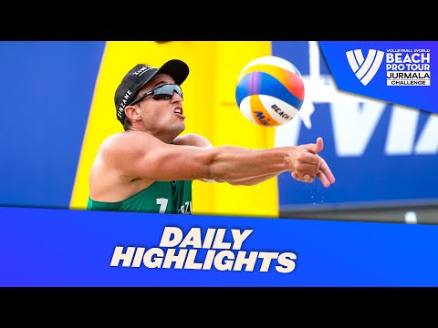 Men's - Day 2 | Jurmala 2023 | Challenge | Daily Highlights #BeachProTour