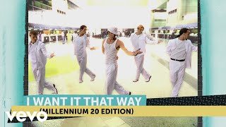 Kadr z teledysku I Want It That Way tekst piosenki Backstreet Boys