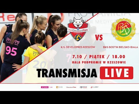 SPARING NA ŻYWO: KS Developres Rzeszów - BKS BOSTIK Bielsko-Biała [WIDEO]