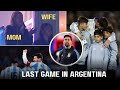 Messi And His Family Reaction To The Last Game In Argentina