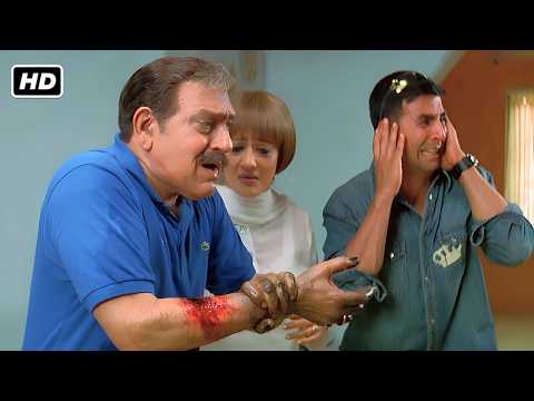 उल्लू का पट्ठा मुझे कुत्तों से कटवा रहा है 😂 | Salman, Akshay Kumar & Amrish Puri | Comedy Clips