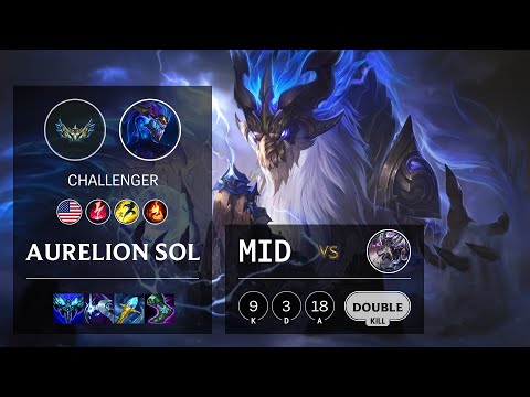 Aurelion Sol Mid vs Kassadin - NA Challenger Patch 12.2