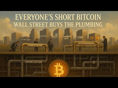 Everyone’s Short Bitcoin — Wall Street Is Buying the Plumbing