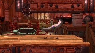 Kung Fu Panda: Showdown of Legendary Legends Po Master Shifu vs Monkey Crane