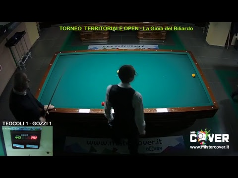 la gioia del biliardo live TEOCOLI - GOZZI
