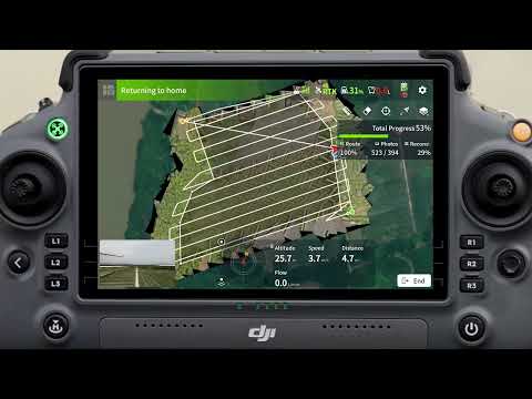 DJI Agras T50 Route Mapping Planning with Crosshair | Authorized Dealer Okanagan, BC