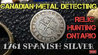 Metal Detecting Spanish Silver