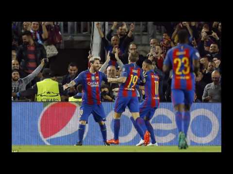 Barcelona 4 0 Manchester City Lionel Messi scores hat trick Claudio Bravo sees red visitors