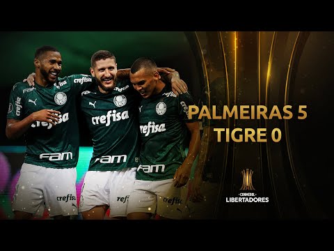 Gols e lances de Palmeiras x Tigres