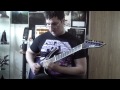 Alterbeast - Flesh bound text guitar cover 