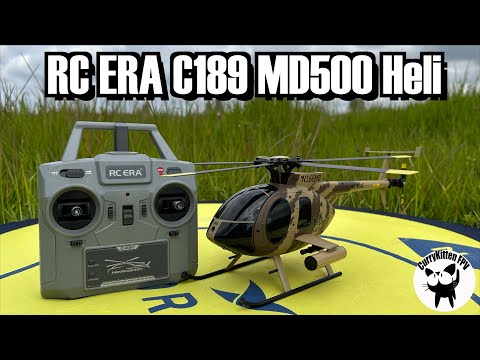 RC ERA C189 MD500 Heli - Easy to fly with optional optical flow sensor