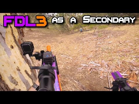 [Nerf Gameplay] 250fps Nerf Sniper with FDL-3 Secondary