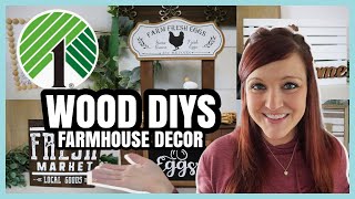 BRILLIANT WAYS TO USE DOLLAR TREE WOOD TO CREATE HIGH END DIY DECOR | DOLLAR TREE WOOD CRAFT HACKS!