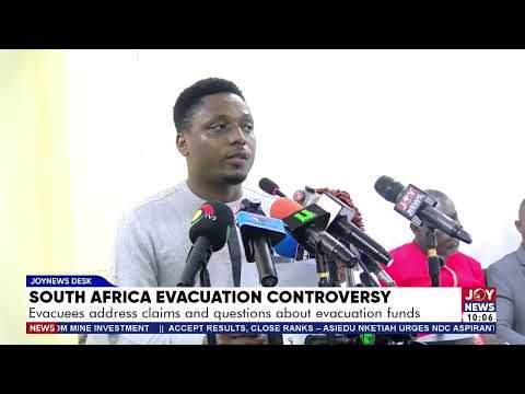 South Africa evacuation row: Returnee claims members were coached to speak against government