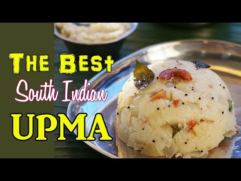 Upma Recipe - How to Make South Indian Rava Upma Recipe